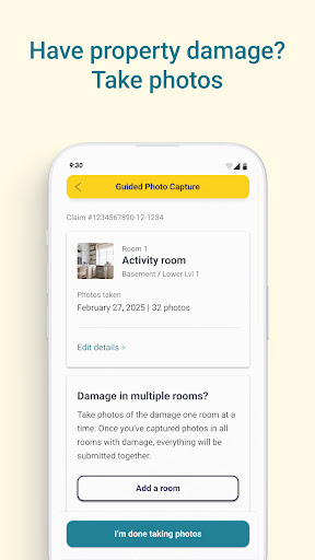 Screenshot of Liberty Mutual Mobile