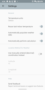 Home Humidity Control Screenshot