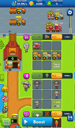 Idle Farm Tycoon - Merge Crops - Puzzle - games