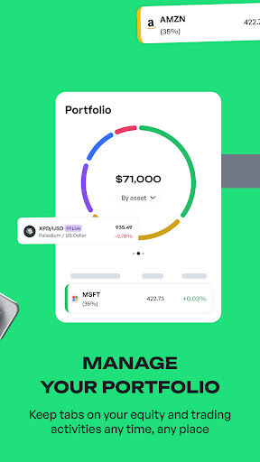 Amega trade & manage accounts Screen 3