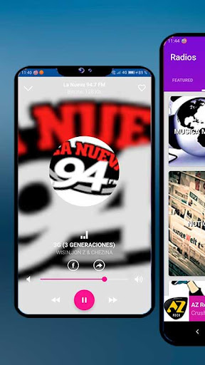 Android application Live radio Belgium fm screenshort