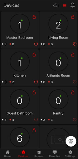 KOPAQ Home Automation Screen 2
