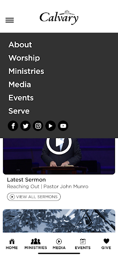Calvary Church Screen 2