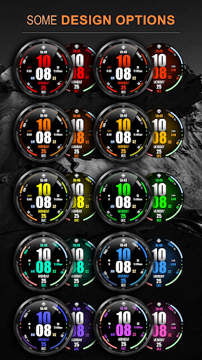 WFP 317 Digital watch face Screen 2