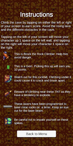 Cave Climber Screen 2