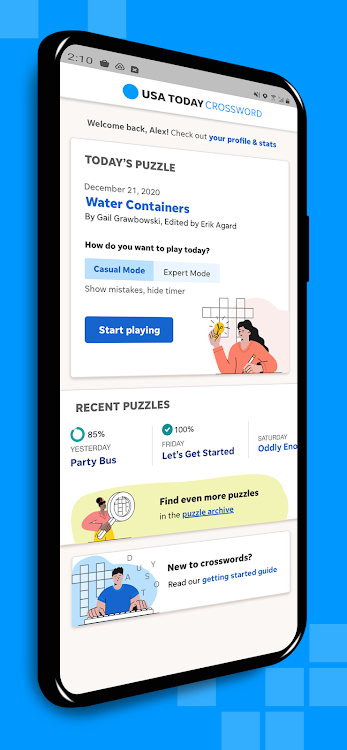 USA TODAY Games: Crossword+ - 2.9.1 - (Android)