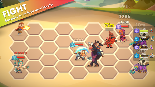 Merge Fight Tactics - Strategy - games