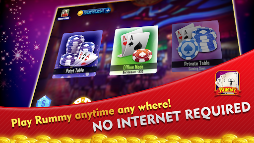 Android application Rummy offline King of card gam screenshort
