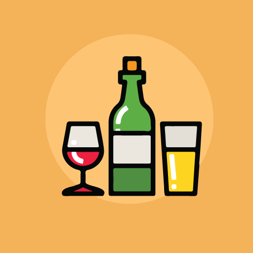 Level of alcohol in the blood logo