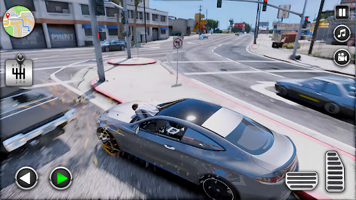 Android application Real Mega Car Crash Simulator screenshort