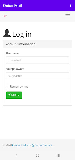 Onion Mail Screen 3