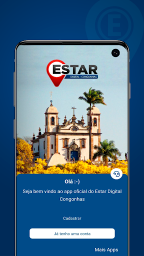 Android application Estar Digital Congonhas screenshort