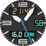 Military clock for SmartWatch icon