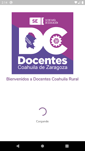 Android application Docente Coahuila rural screenshort