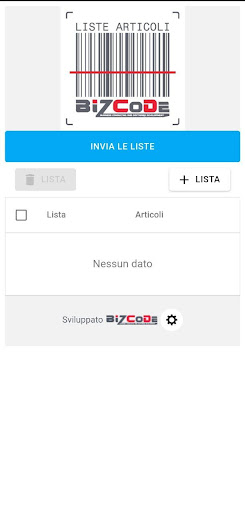 Android application Liste Articolo screenshort