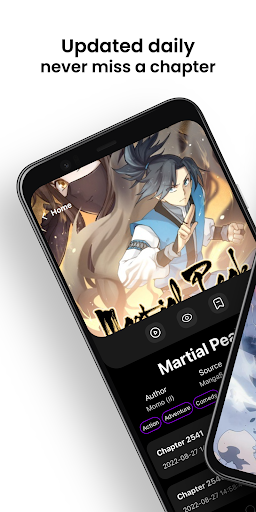 Android application Manga Guys screenshort