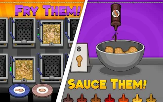 Game screenshot Papa's Wingeria HD hack
