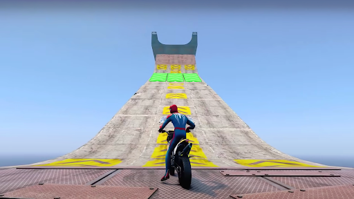 Superhero Tricky Bike Racing 1.8 screenshots 4