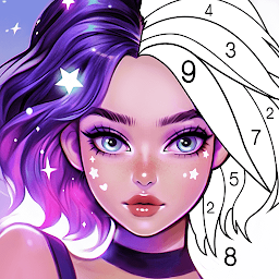 Coloring by number Mod Apk