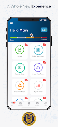 Android application Madinat Al-Oloum International screenshort