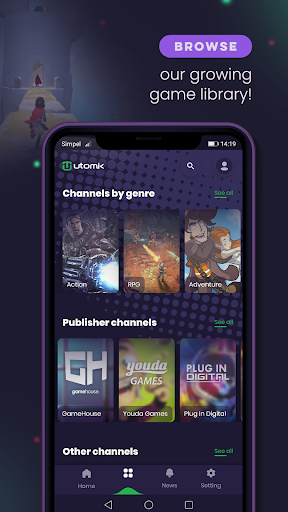 Utomik - PC and cloud gaming Screen 3