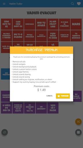 Vadim Tudor Soundboard