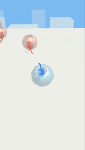 Bubble Ball Pushing
