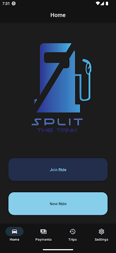 Android application Split The Tank screenshort
