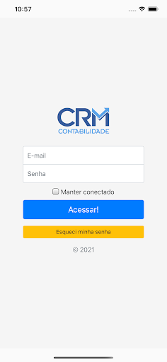 Android application CRM Contabilidade screenshort