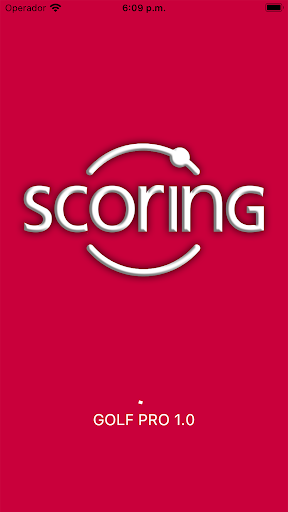 Android application SCORING PRO GOLF screenshort