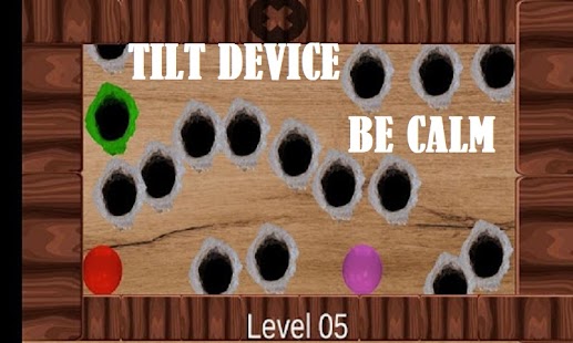 Ball Tilt Game Screenshot