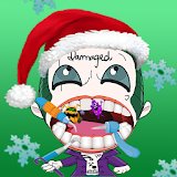 Dentist Suicide joker Santa icon