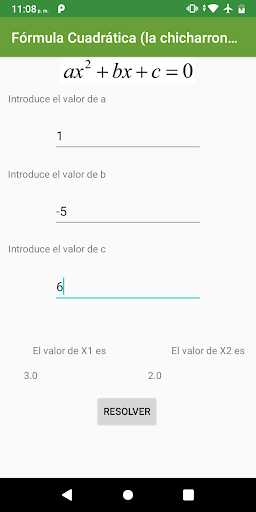 Formula Cuadratica Pro Screen 3