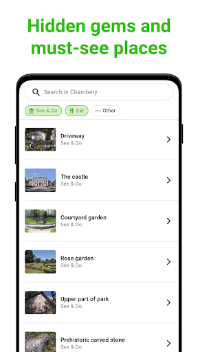 Chambery Tour Guide:SmartGuide Screen 3
