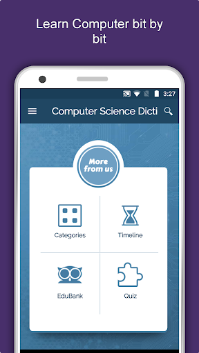 Android application Computer Science Dictionary screenshort