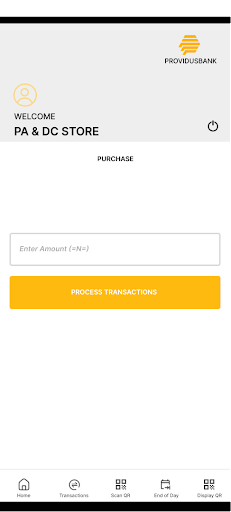 Providus SoftPOS Screen 3
