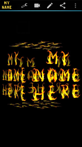 تطبيق 3D My Name Live Wallpaper برو0