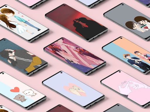 Android application Couple Wallpaper screenshort