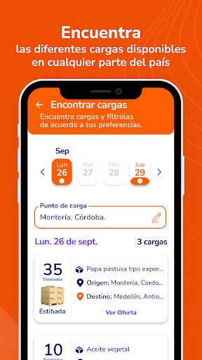 Nómadas Transportador Screen 2