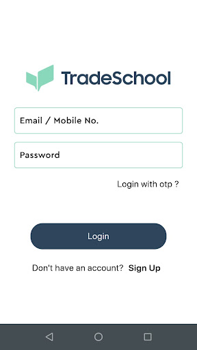 Android application Trade School screenshort