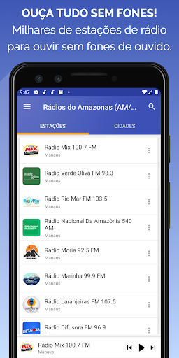 Android application Rádios do Amazonas (AM/FM) screenshort