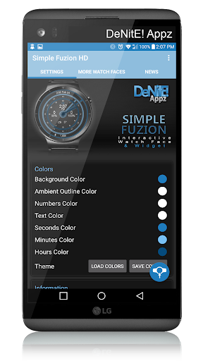 Simple Fuzion HD Watch Face