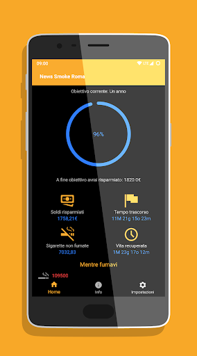 Android application News Smoke - Smetti di fumare screenshort