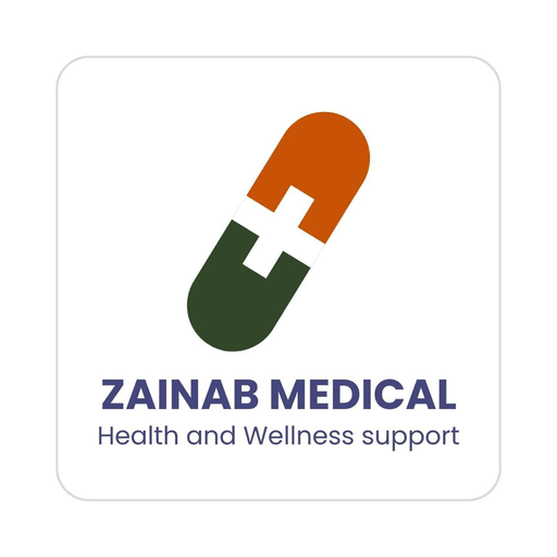 ZAINAB MEDICAL STORE logo
