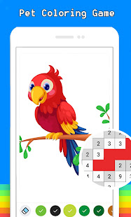 Pet Pixel Art Book Color By Number Coloring Pages