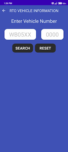 RTO Vehicle Information App