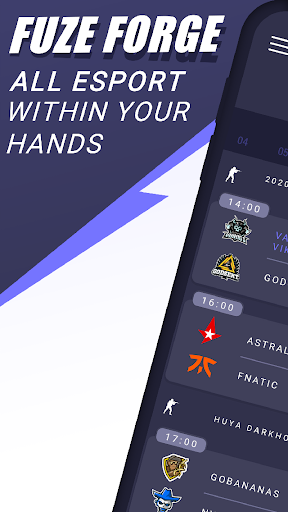 Android application Fuze Forge esport screenshort