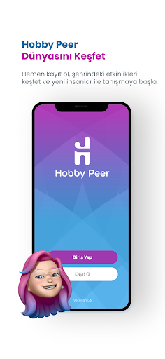 Android application Hobby Peer screenshort