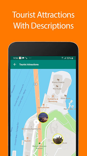 Android application Sydney Offline Map and Travel screenshort