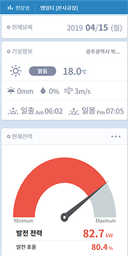 클라우드 태양광 Screen 2